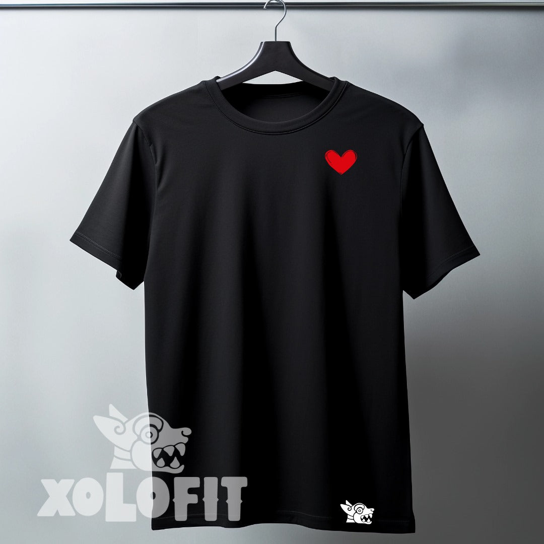 Playera "Corazón Pequeño Rojo"