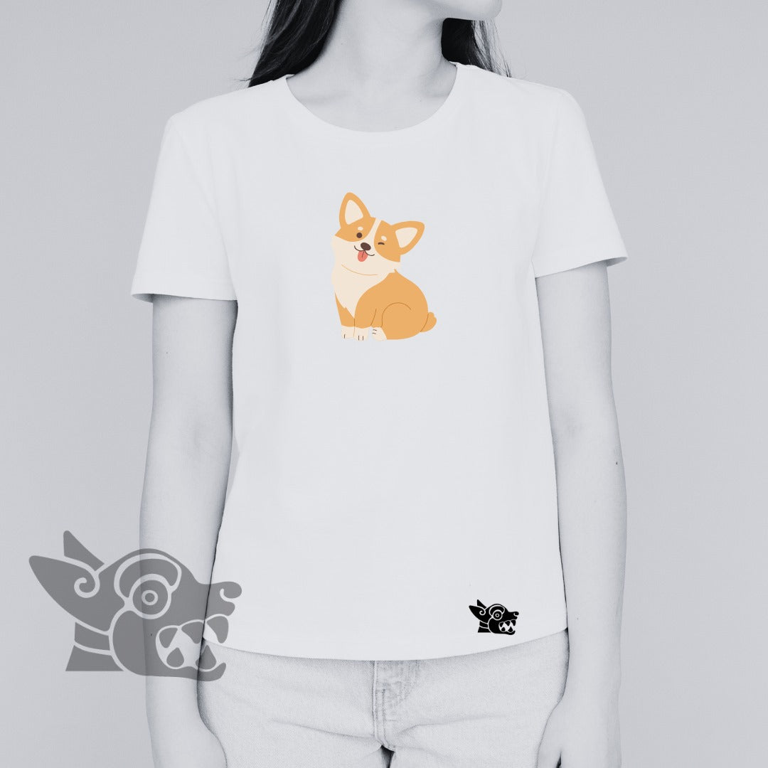 Playera "Corgie"