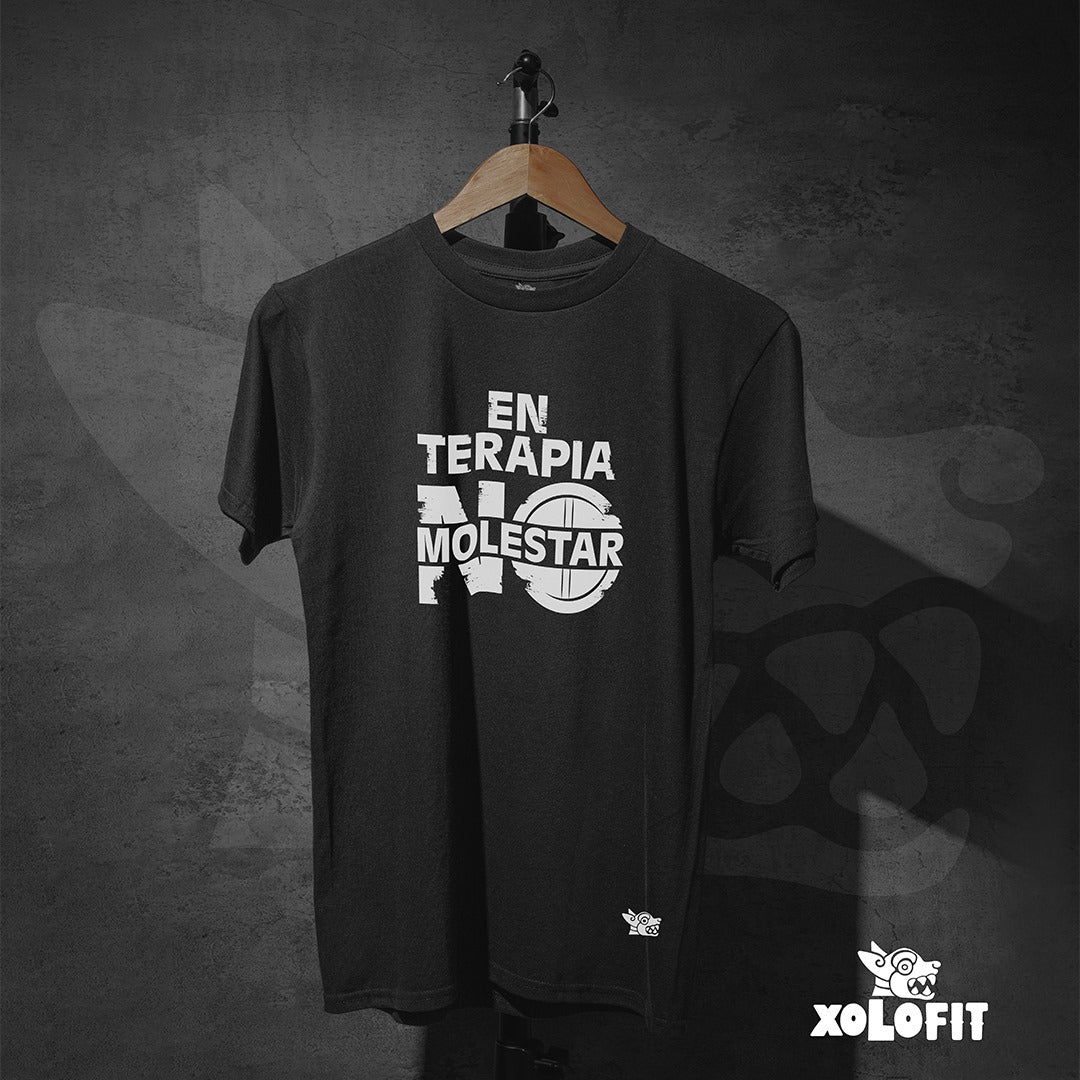 Playera "En Terapia, No Molestar"