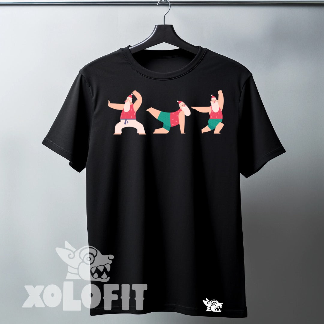 Playera "Santa Yoga"