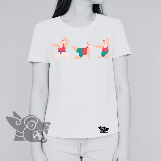 Playera "Santa Yoga"