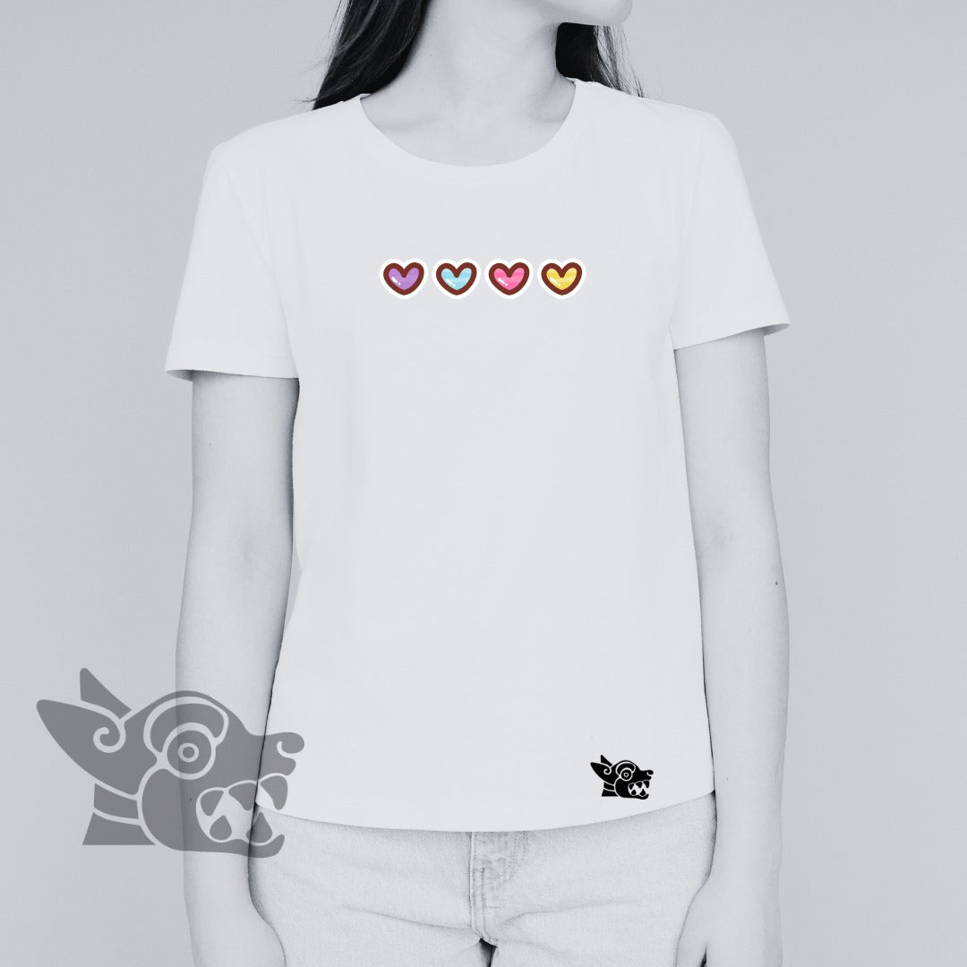 Playera "Set de Corazones"